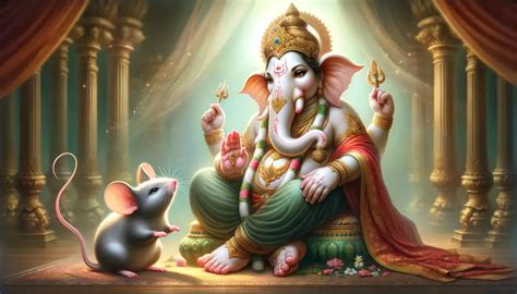 Ganesha och den Trassliga Musen: En Hindusk Berättelse om List och Utanmättlig Tålmodighet